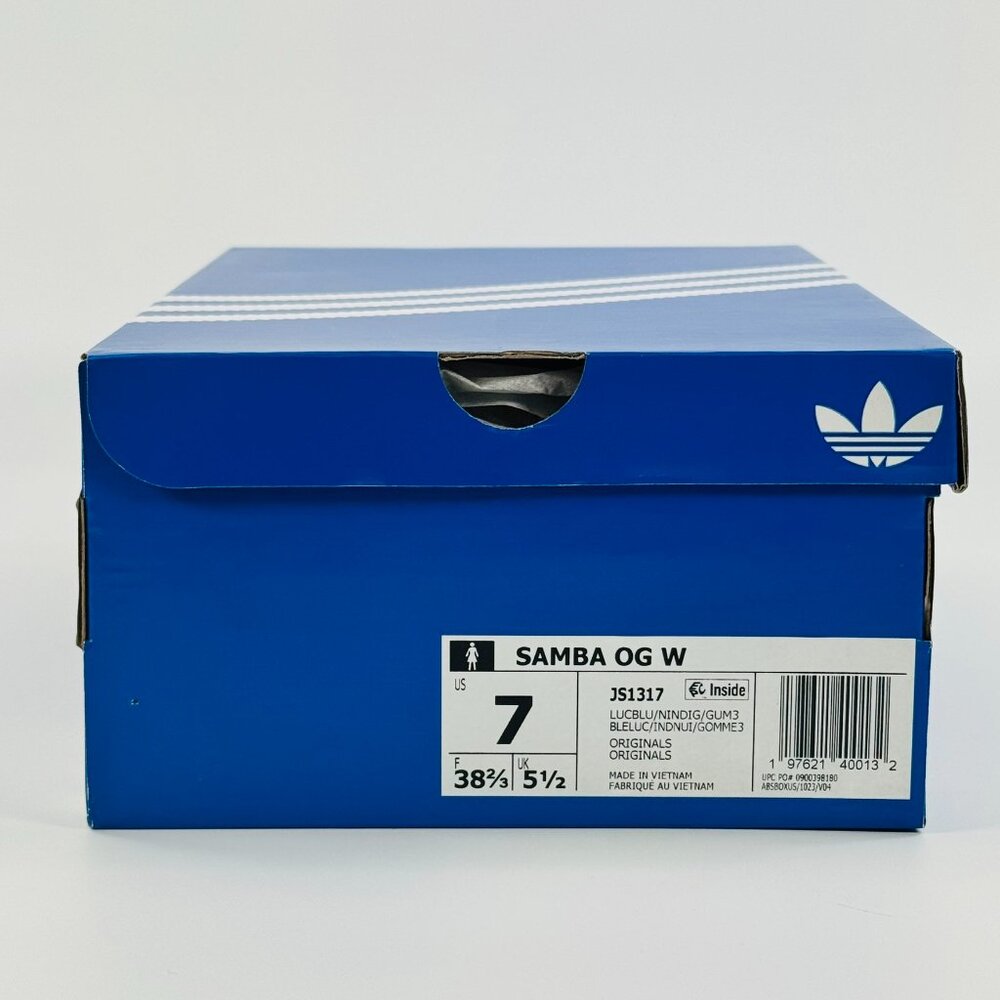 Adidas Women's Samba OG 'Lucid Indigo Pink' JS1317 Multi Size - Picture 10 of 16